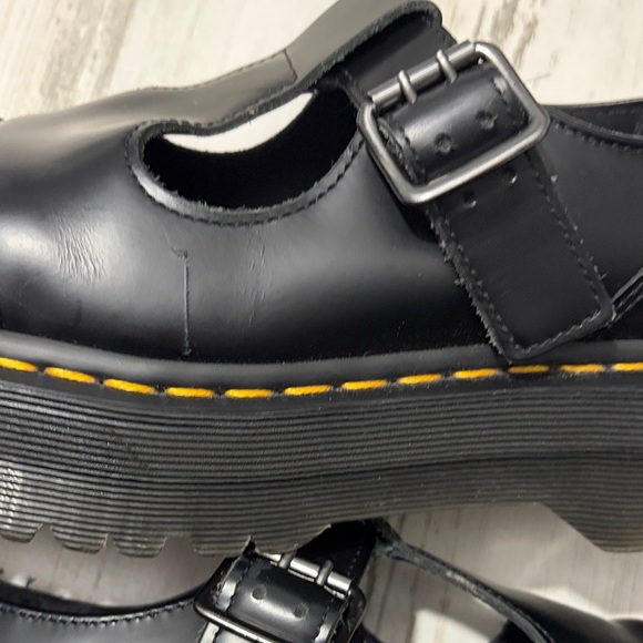 Dr. Martens Bethan Black Platform Mary Jane’s Size 7 - Picture 13 of 16